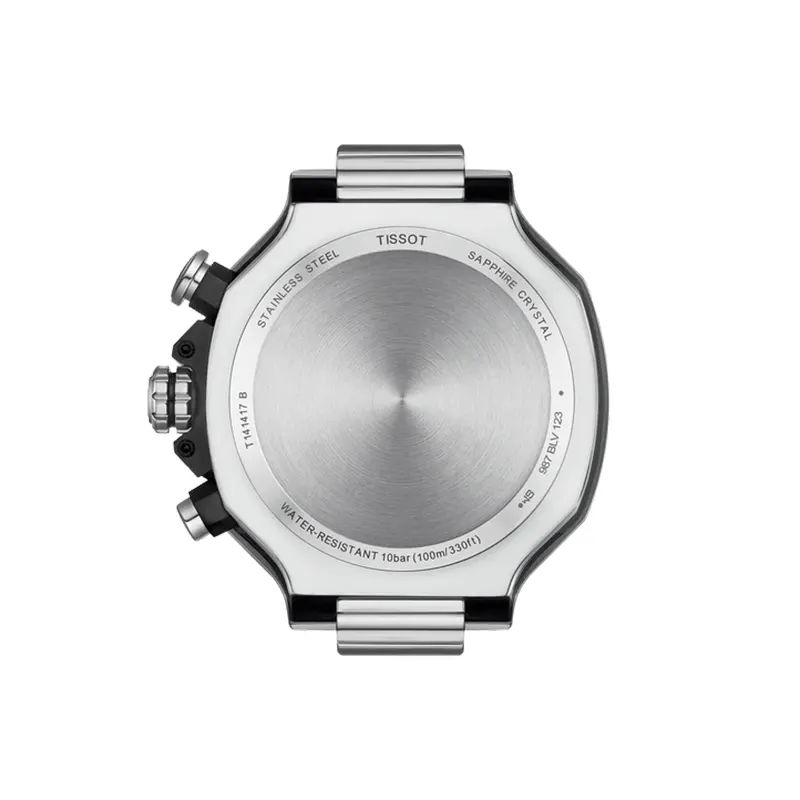 Tissot T-Race Swiss White Chronograph Sporty Men’s Watch- T141.417.11.031.00